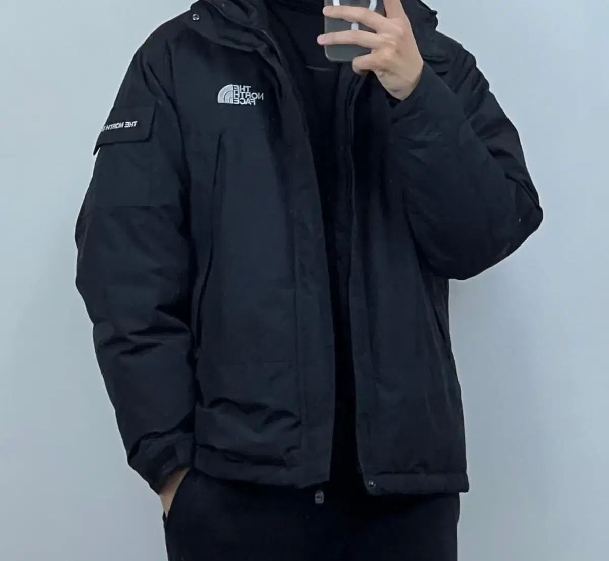 THE NORTH FACE ザノースフェイス ダウン 600フィル ゴープコア パファー ブラック ダウン ゴープコア