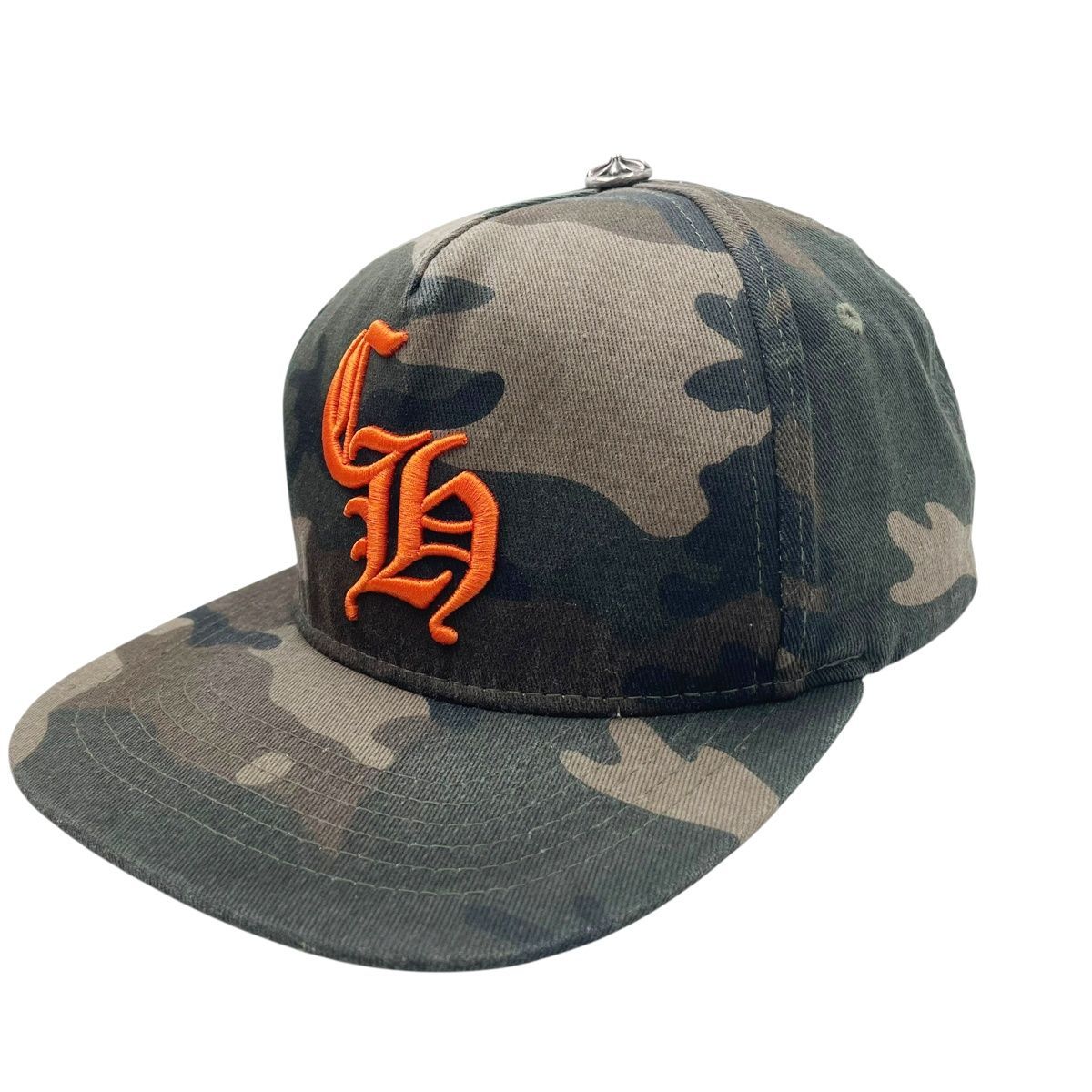 CHROME HEARTS クロムハーツ CH刺繍ベースボールキャップ カモフラージュ キャップ クロスボール 帽子 RD