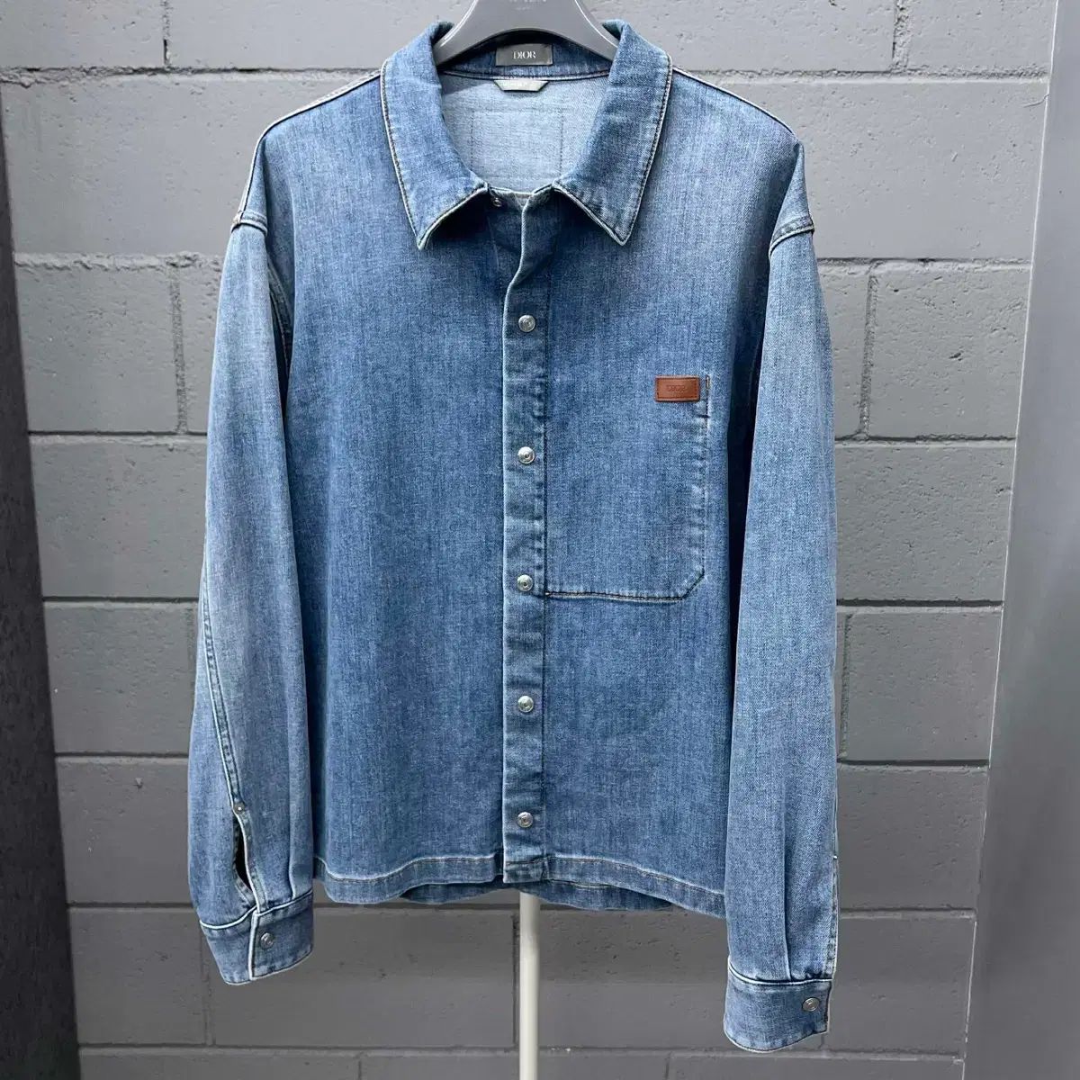 ディオール ブレンド ツイル オーバーサイズシャツ ジャケット