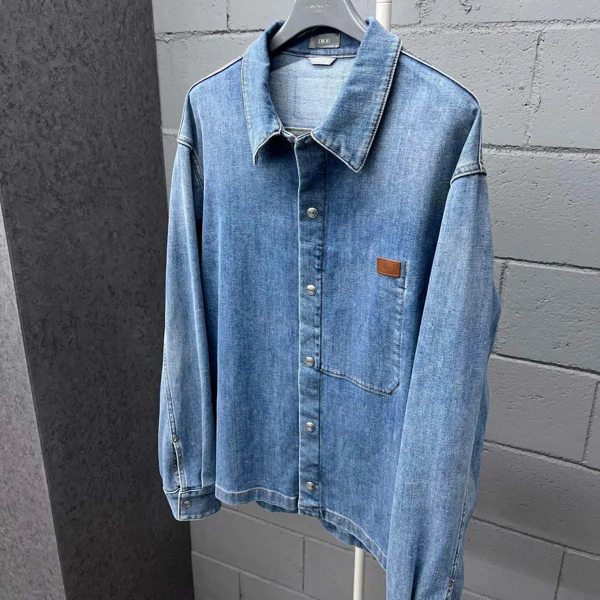 ディオール ブレンド ツイル オーバーサイズシャツ ジャケット