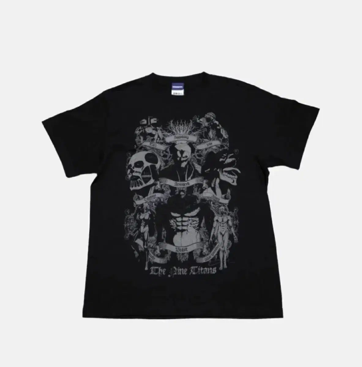 進撃の巨人 コス파 九つの巨人 半袖 Tシャツ