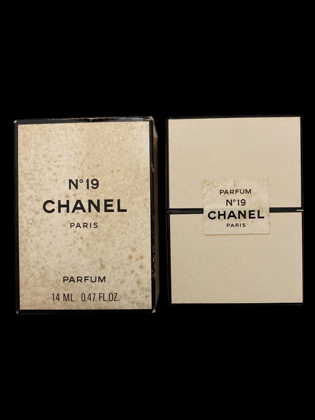 CHANEL シャネル N°19 パルファム 香水 ガブリエル 19日 Parfum 容量14 mL 0.47 FL.OZ. 香り 時代物 ヴィンテージ品 アンティーク レトロ N 25 L T 20