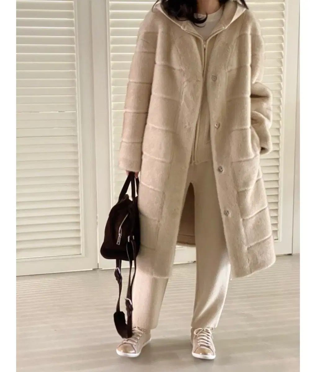 ブルームインメイ セリナ エコーファー コート