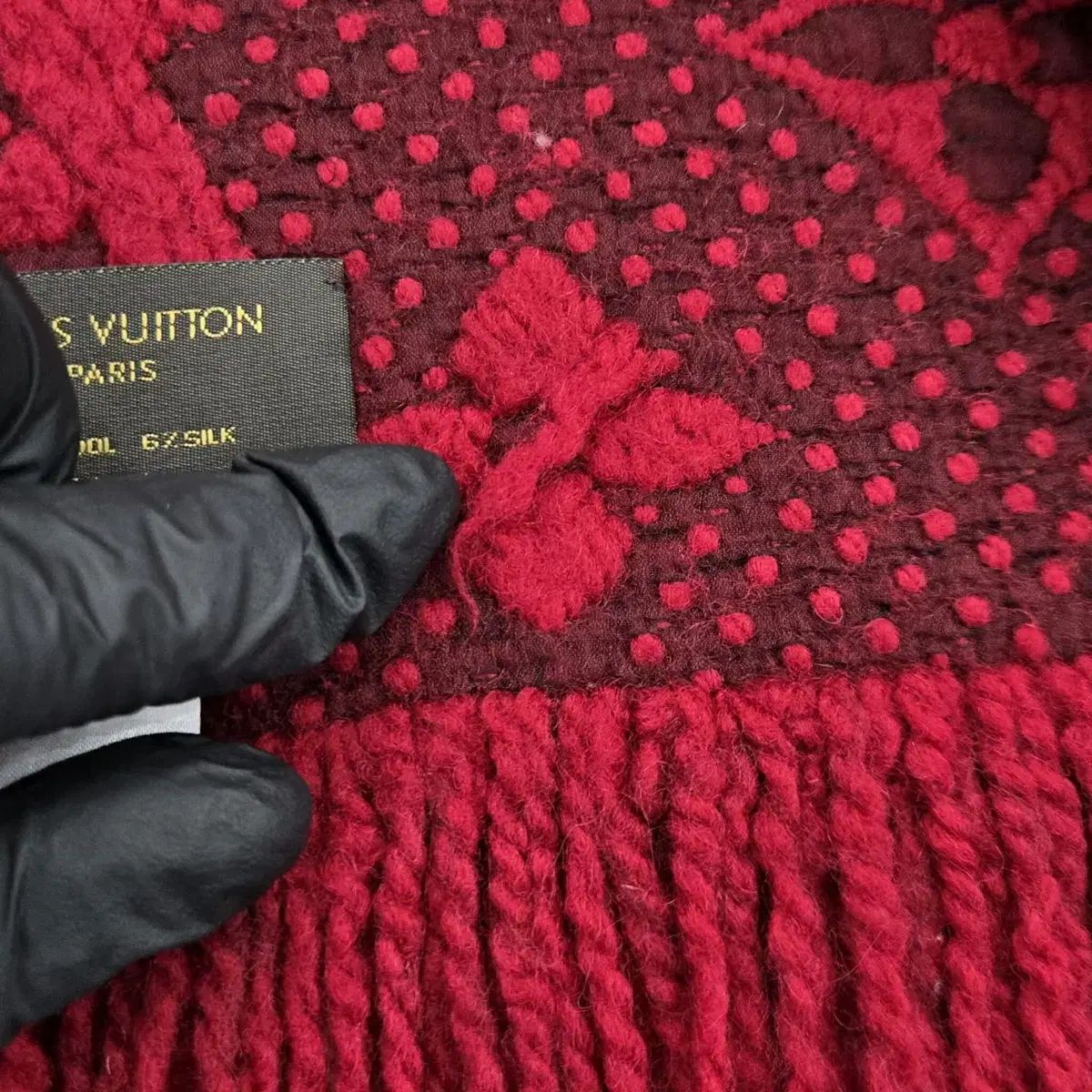  ルイヴィトン モノグラム マフラー D 13287 マフラー 小物