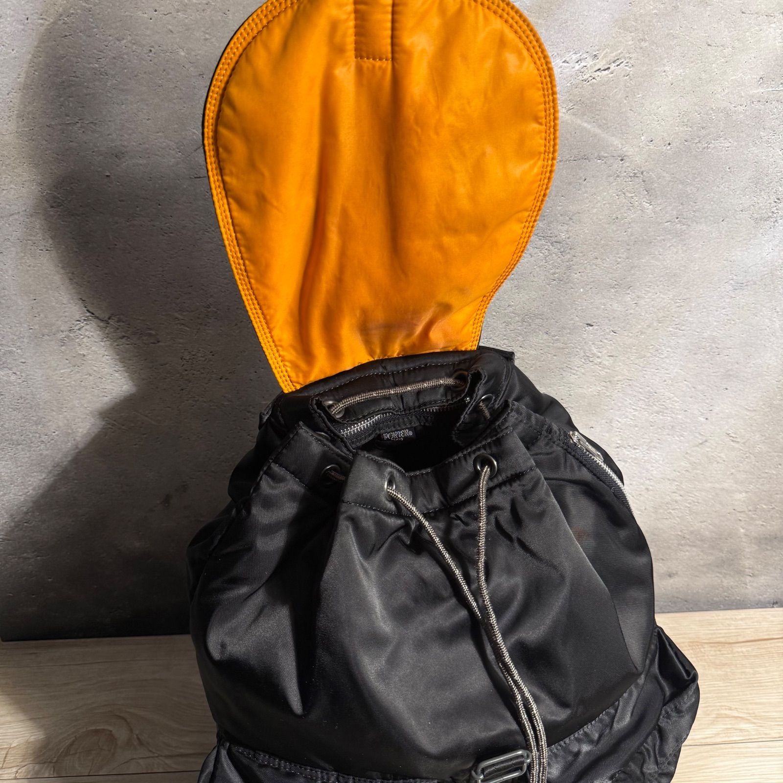 ✨美品 PORTER TANKER リュック 黒 デイパック 大容量 高耐久 ナイロン 