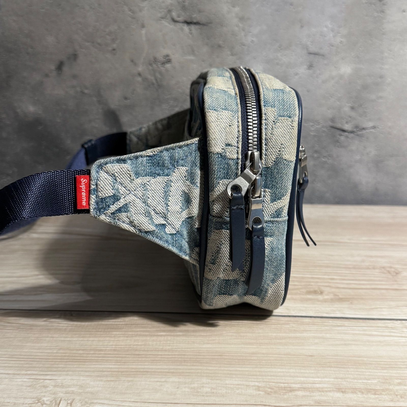 ✨Supreme Fat Tip Jacquard Denim Waist Bag シュプリーム デニム