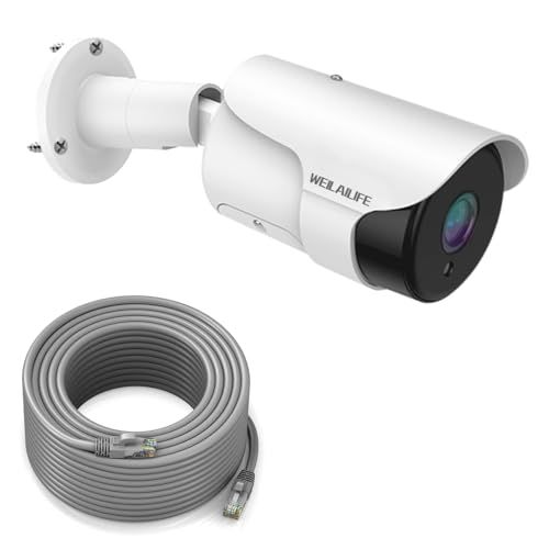 4 K 800万画素 双方向通話 130°超広角 防犯カメラ 有線 poe 屋外 監視カメラ 弾丸屋外カメラ セキュリティカメラシステム 増設 poe給電 43 d 415 cf