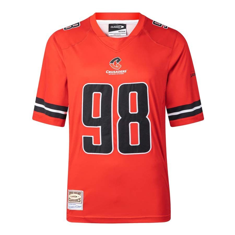 ラグビー クルセイダーズ 2026 サポーター NFLスタイル ジャージ