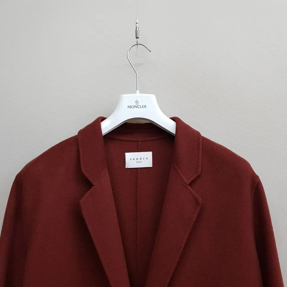 サンドロ SANDRO カシミアブレンド Single コート Lサイズ