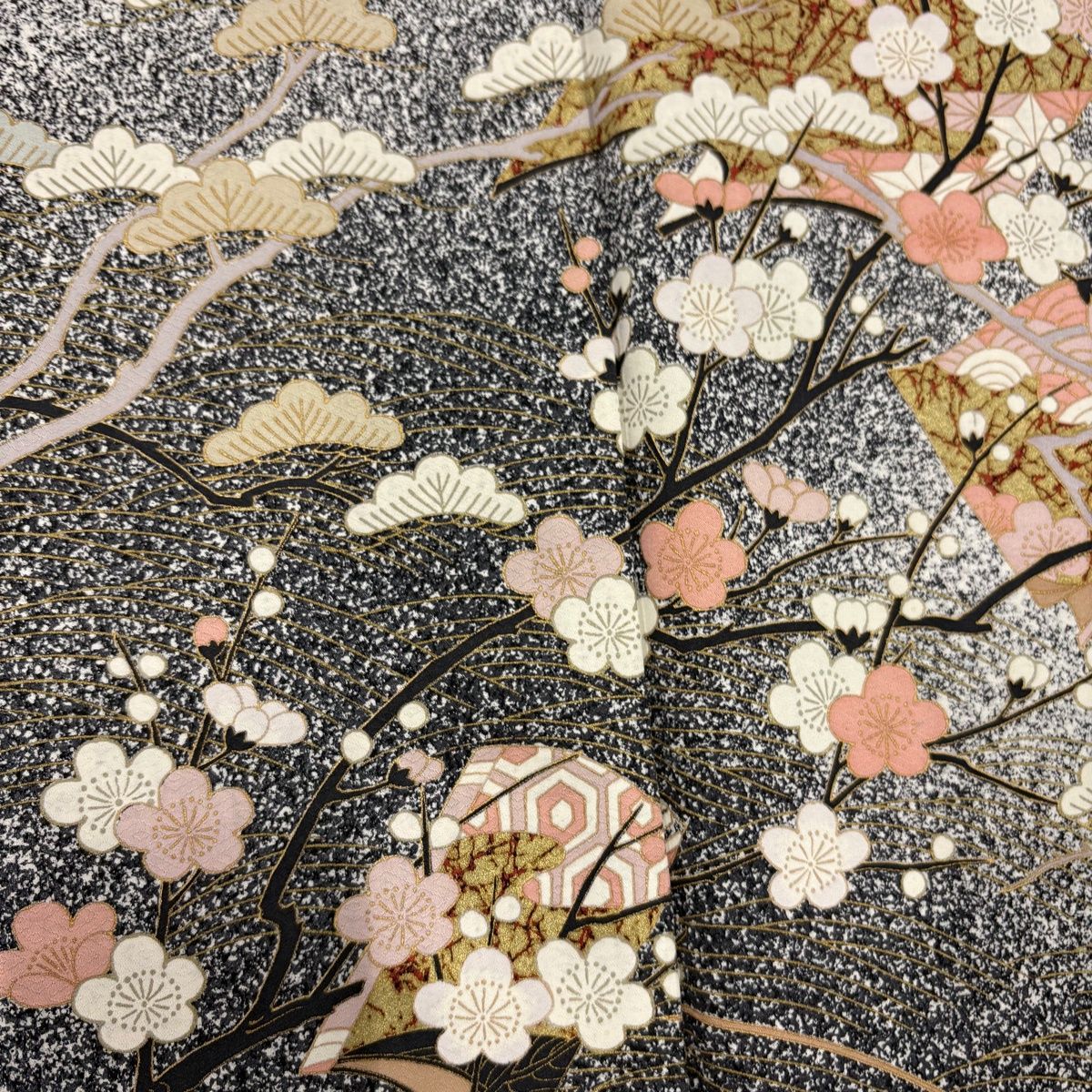 袷 松梅