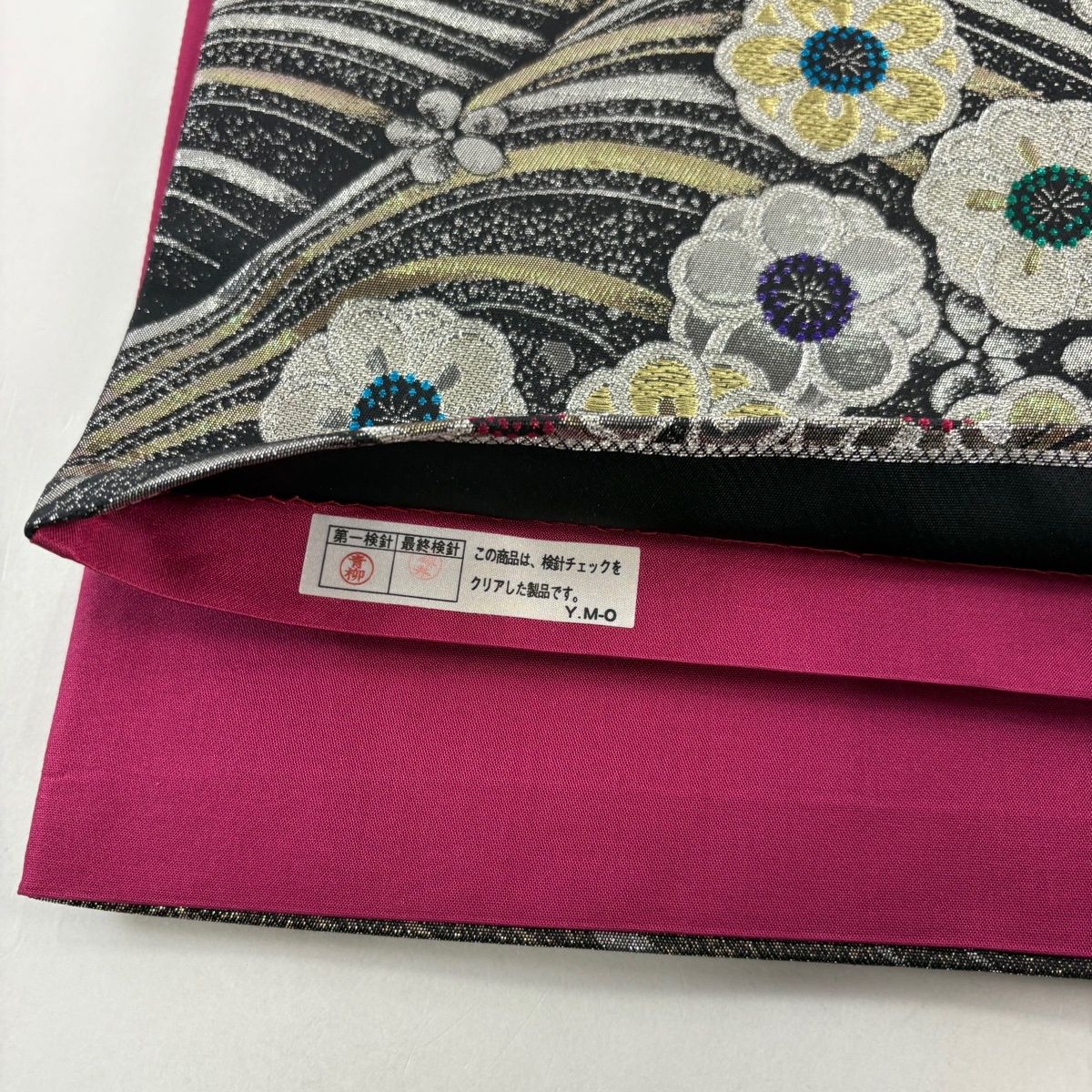 美品】 袋帯 秀品 梅 蝶 金銀糸 箔 金色 六通 正絹 【中古】 - メルカリ
