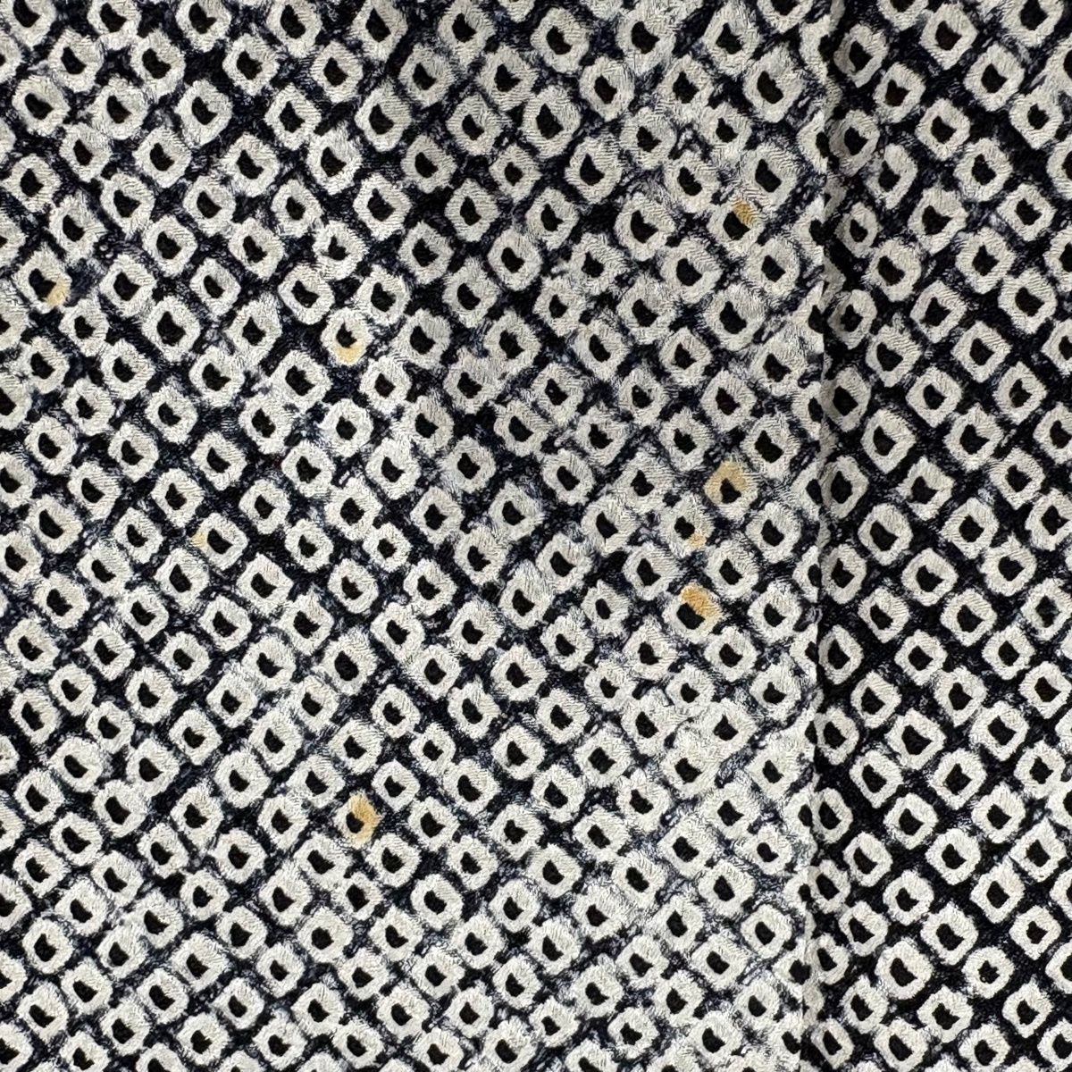  訪問着 身丈166 cm 裄丈66.5 M 袷 草花 霞 総絞り 黒 正絹 訪問着 付け下げ 着物