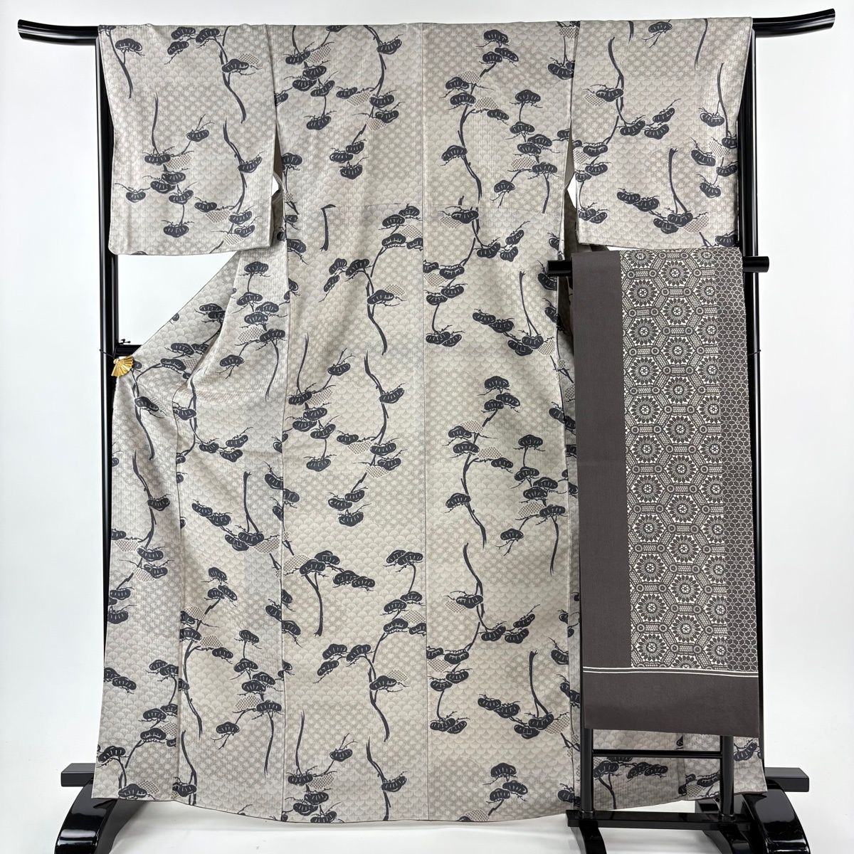 白井半七 水指 乾山写 老松の絵 ディスカウント