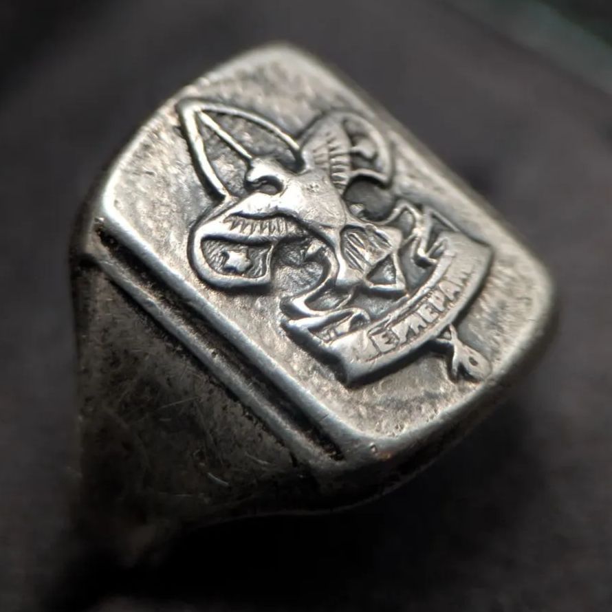 USA アメリカ製 米国 BSA ボーイスカウト スターリングシルバー925 11号 6 8 g Be Prepare