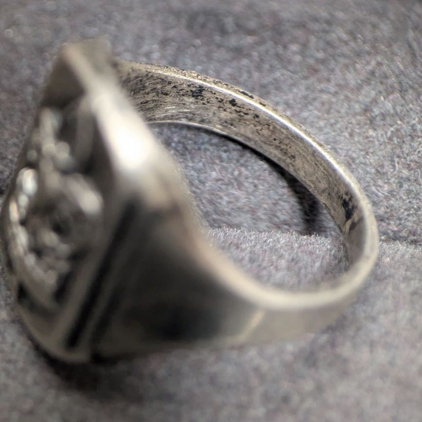  USA アメリカ製 米国 BSA ボーイスカウト スターリングシルバー925 11号 6 8 g Be Prepare リング 指輪 アクセサリー