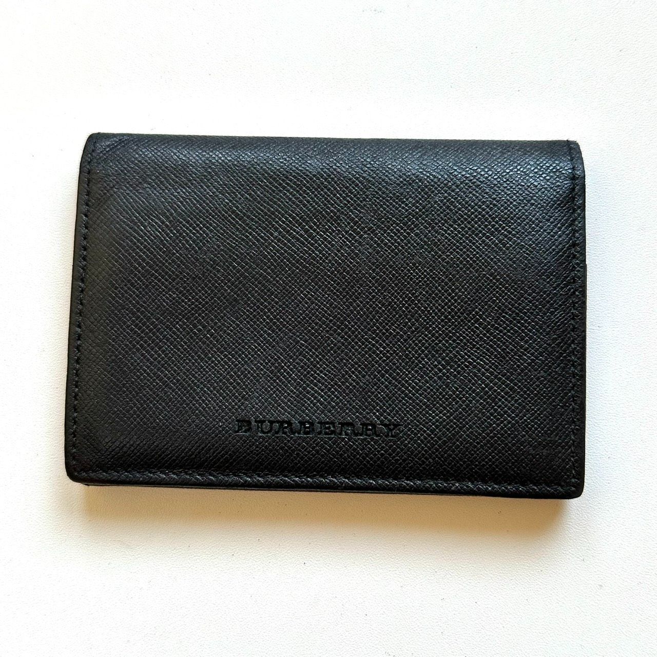 バーバリー BURBERRY 名刺入れ カードケース ノバチェック ブラック