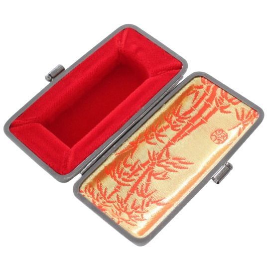 印鑑ケース 角印 21 mm 法人用 本革 パイソン 内側竹模様 法人印鑑ケース プレゼント その他 印鑑 印章 スタンプ 文房具 事務用品