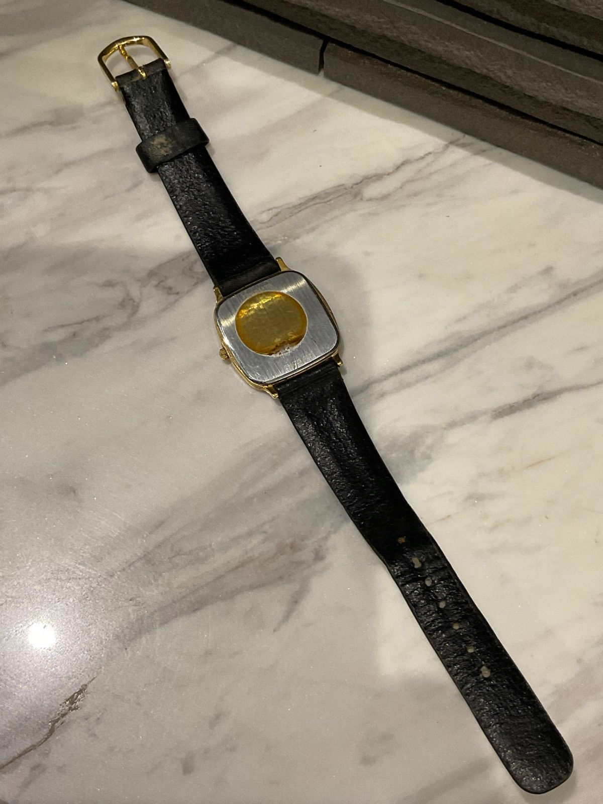 電池交換済み稼働品】LONGINES 節約 ロンジン 25-023-797 ゴールド文字