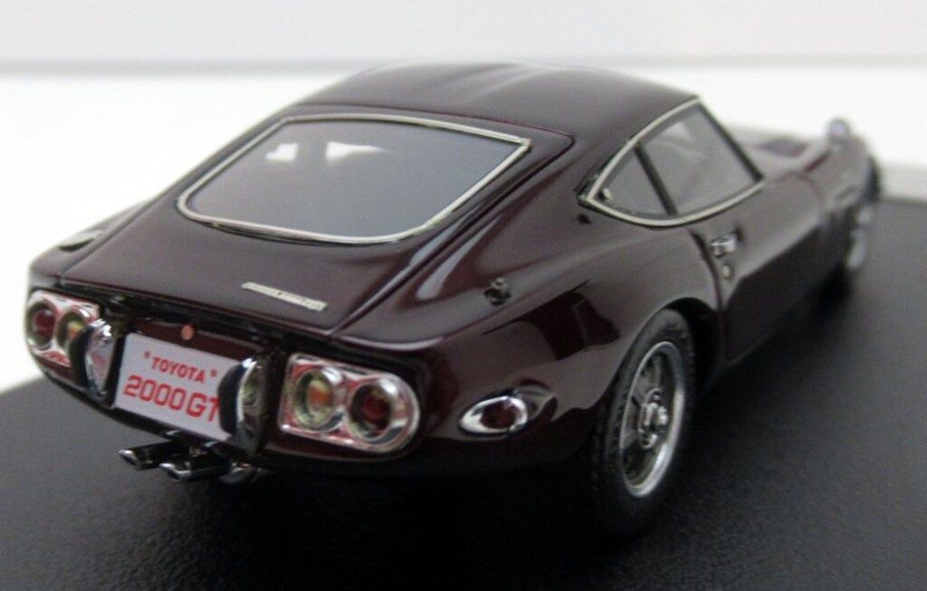hpi 1/43MIRAGE Toyota 2000GT Maroon TOKYO MOTOR SHOW 1966 2024 8350