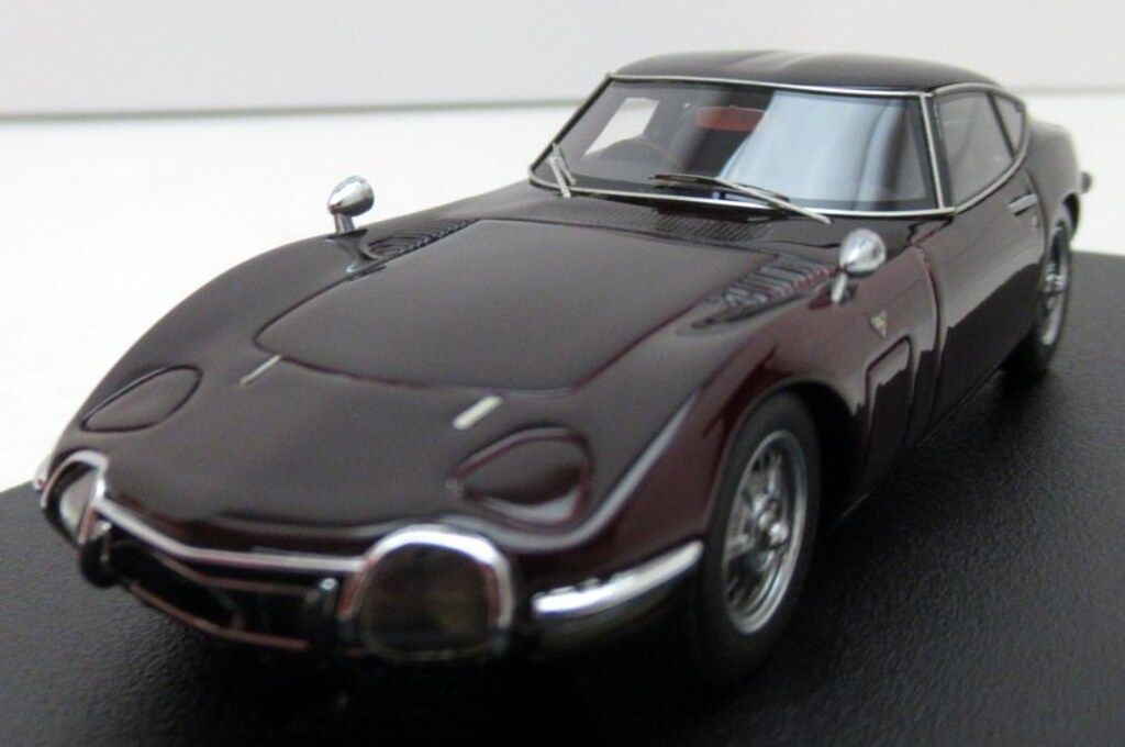 hpi 1/43MIRAGE Toyota 2000GT Maroon TOKYO MOTOR SHOW 1966 2024 8350