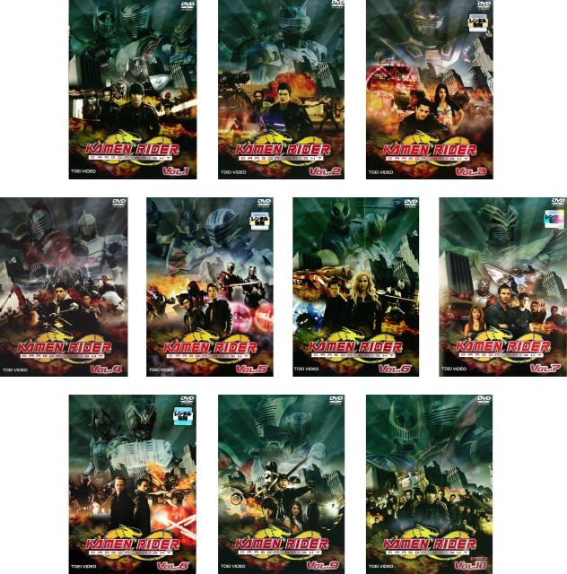 中古】【非常に良い】KAMEN RIDER DRAGON KNIGHT [レンタル落ち] 全10