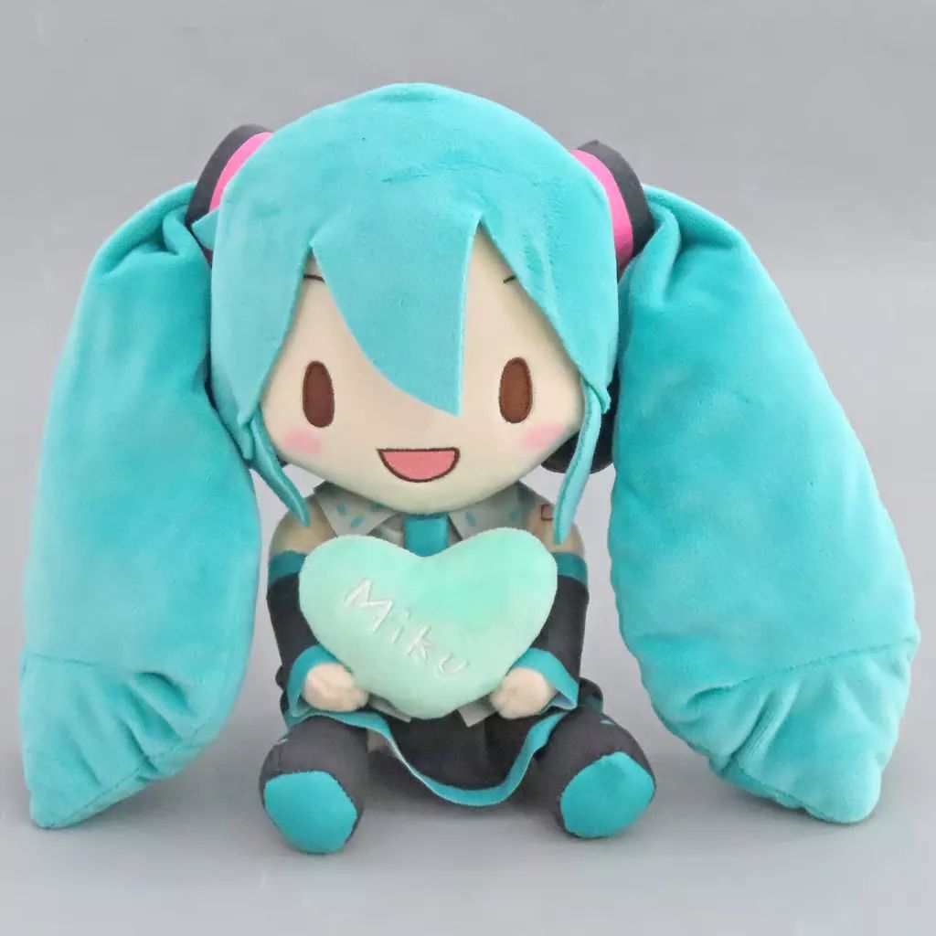 中古】ぬいぐるみ 初音ミク ふわぷち ぬいぐるみ 「セガラッキーくじ
