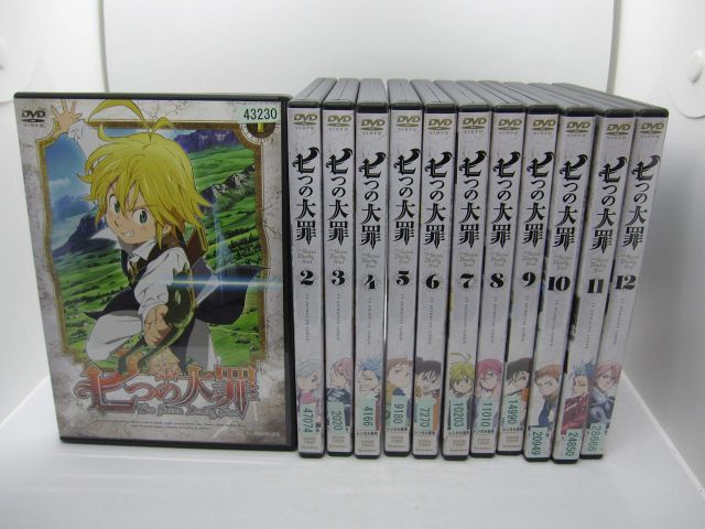 割引 【】【非常に良い】七つの大罪 [レンタル落ち] 全12巻セット