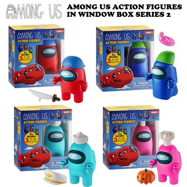 AMONG US ACTION FIGURE アマングアス アクション フィギュア SERIES 2