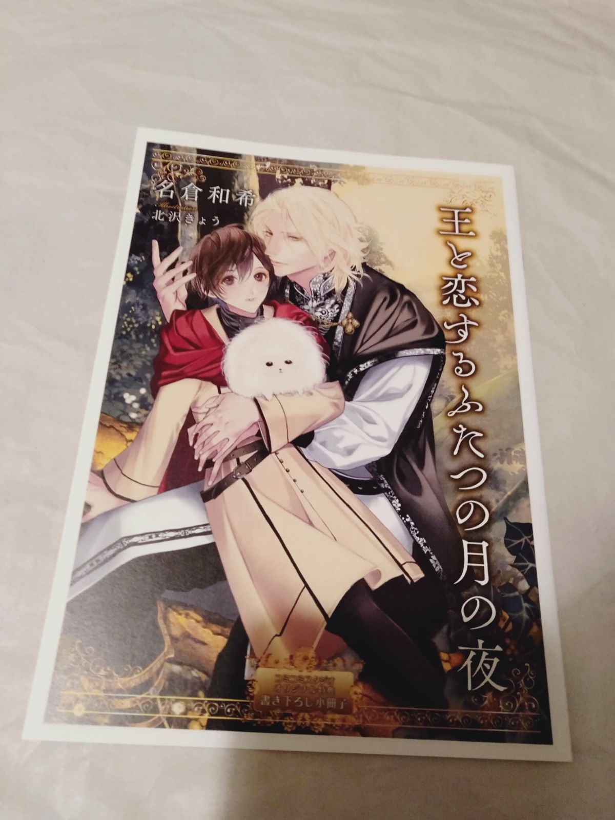 特典冊子】王と恋するふたつの月の夜 コミコミスタジオオリジナル特典