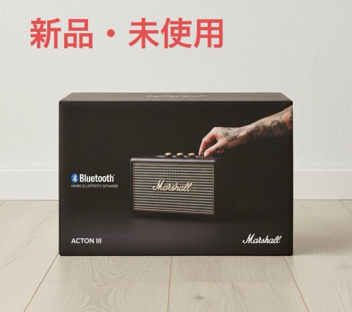 MARSHALL ワイヤレススピーカー ActonⅢ ブラック マーシャル 楽器 ギター