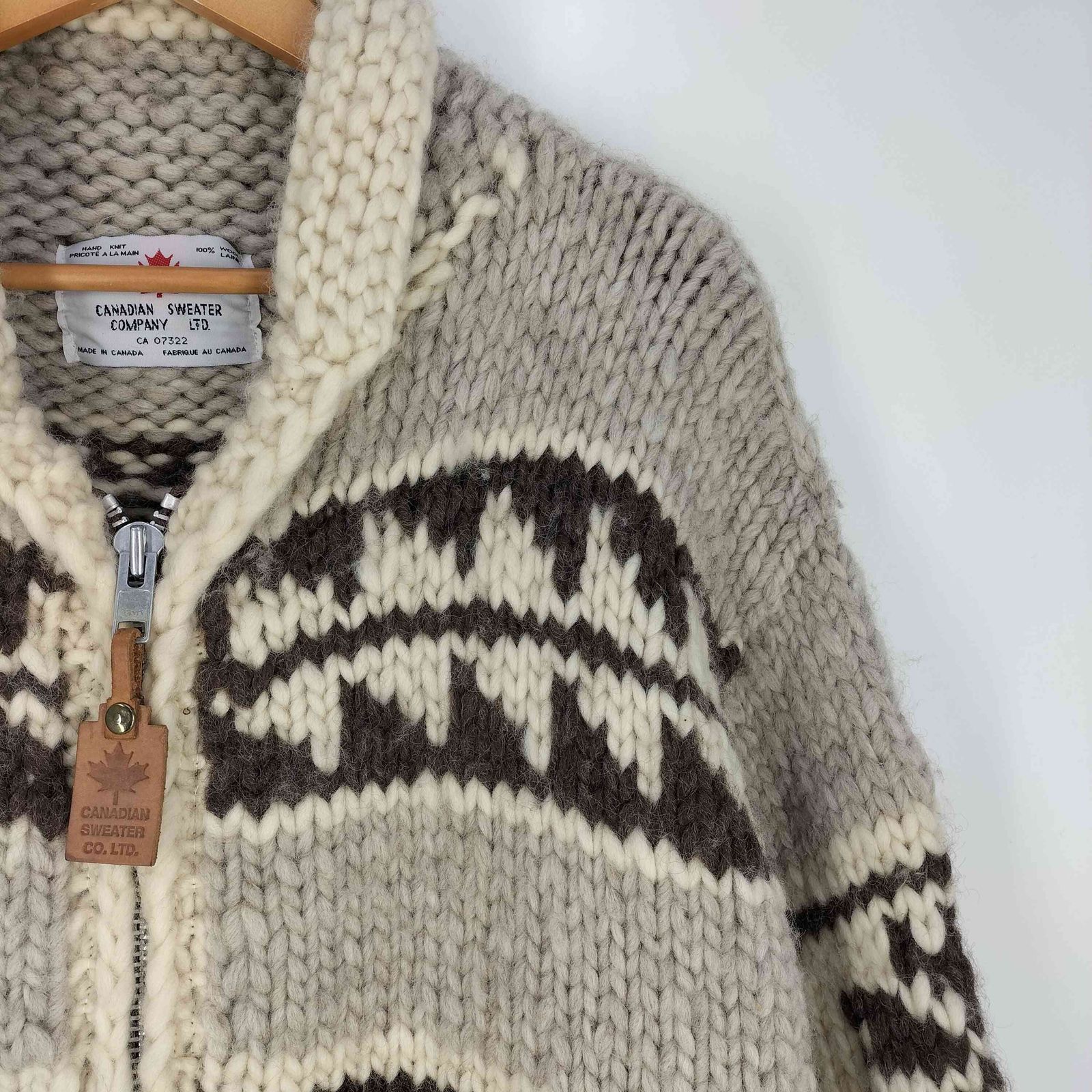 カナディアンセーター CANADIAN SWEATER ノルディック カウチンニット 