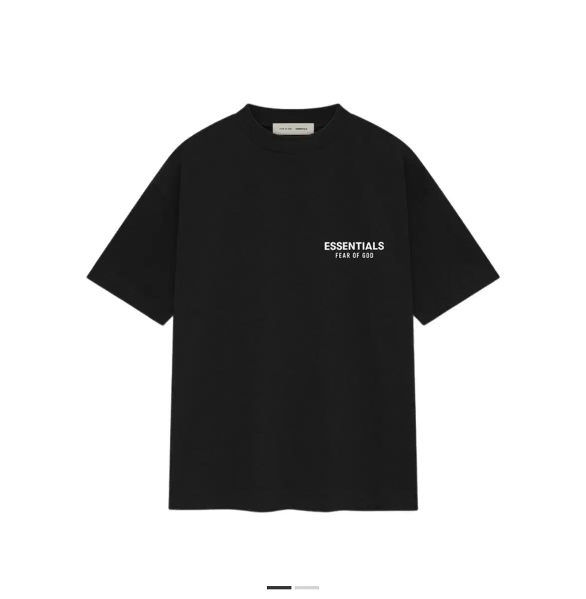 XXL FEAR OF GOD フィアオブゴッド ESSENTIALS エッセンシャルズ Classic ショートスリーブ Tシャツ Zett ゼット ブラック