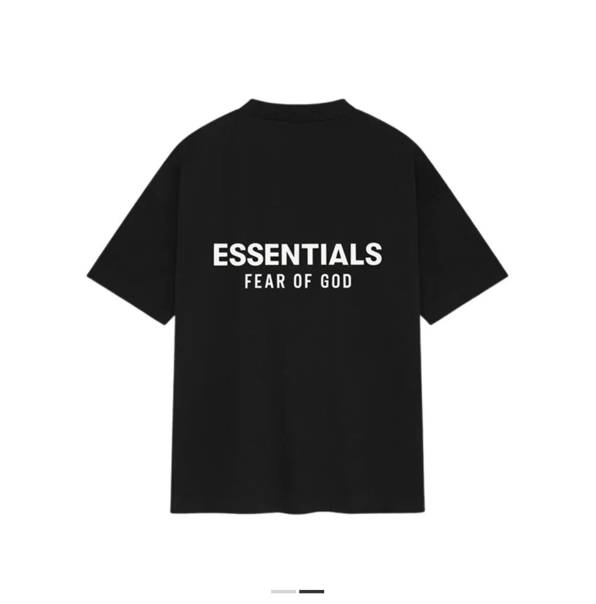 XXL FEAR OF GOD フィアオブゴッド ESSENTIALS エッセンシャルズ Classic ショートスリーブ Tシャツ Zett ゼット ブラック