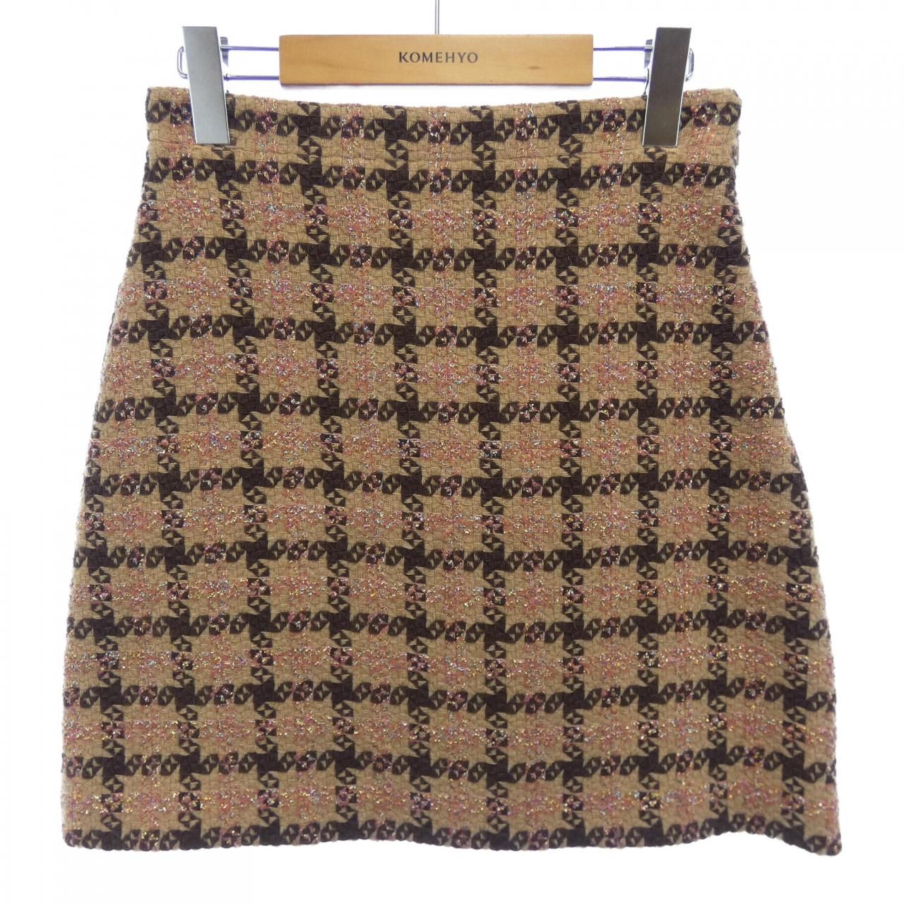 注文 グッチ GUCCI スカート グッチ GUCCI スカート GG金具 黒 36  