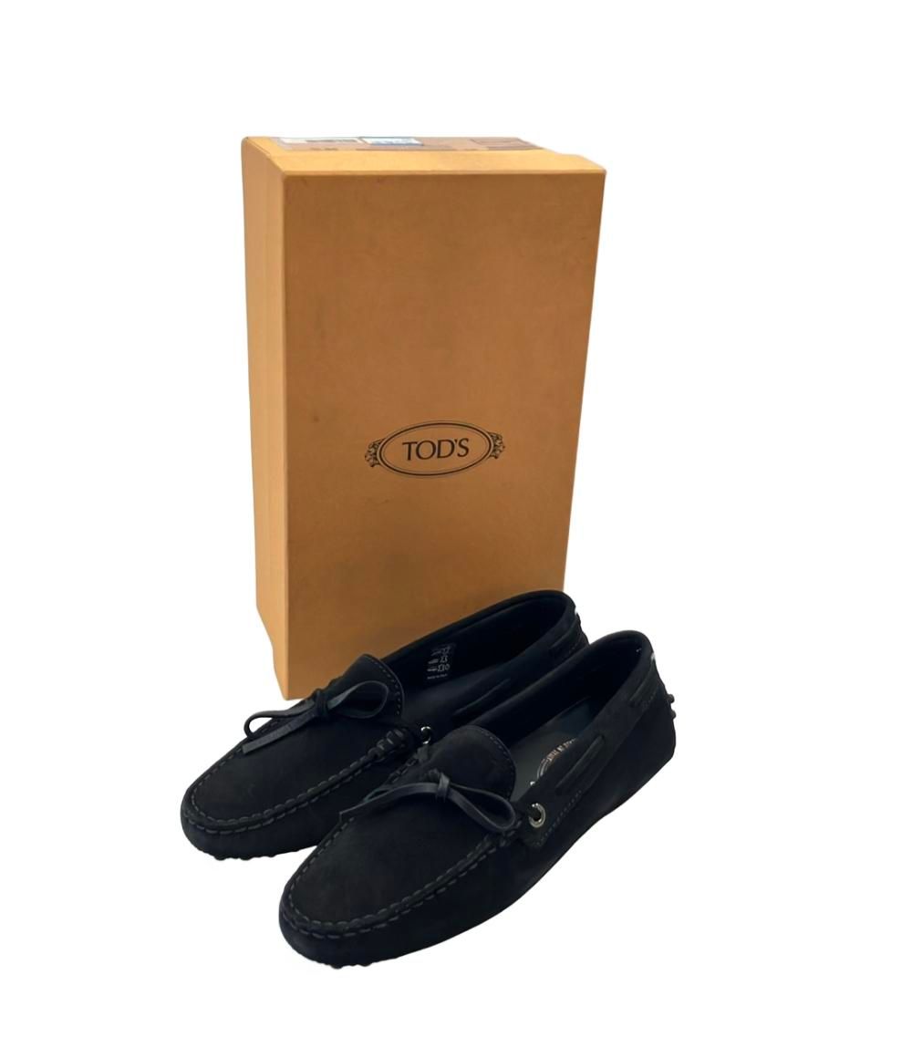 トッズ ドライビングシューズ スエード ゴンミーニ レディース SIZE 36 1 2 23.5 cm TOD’S