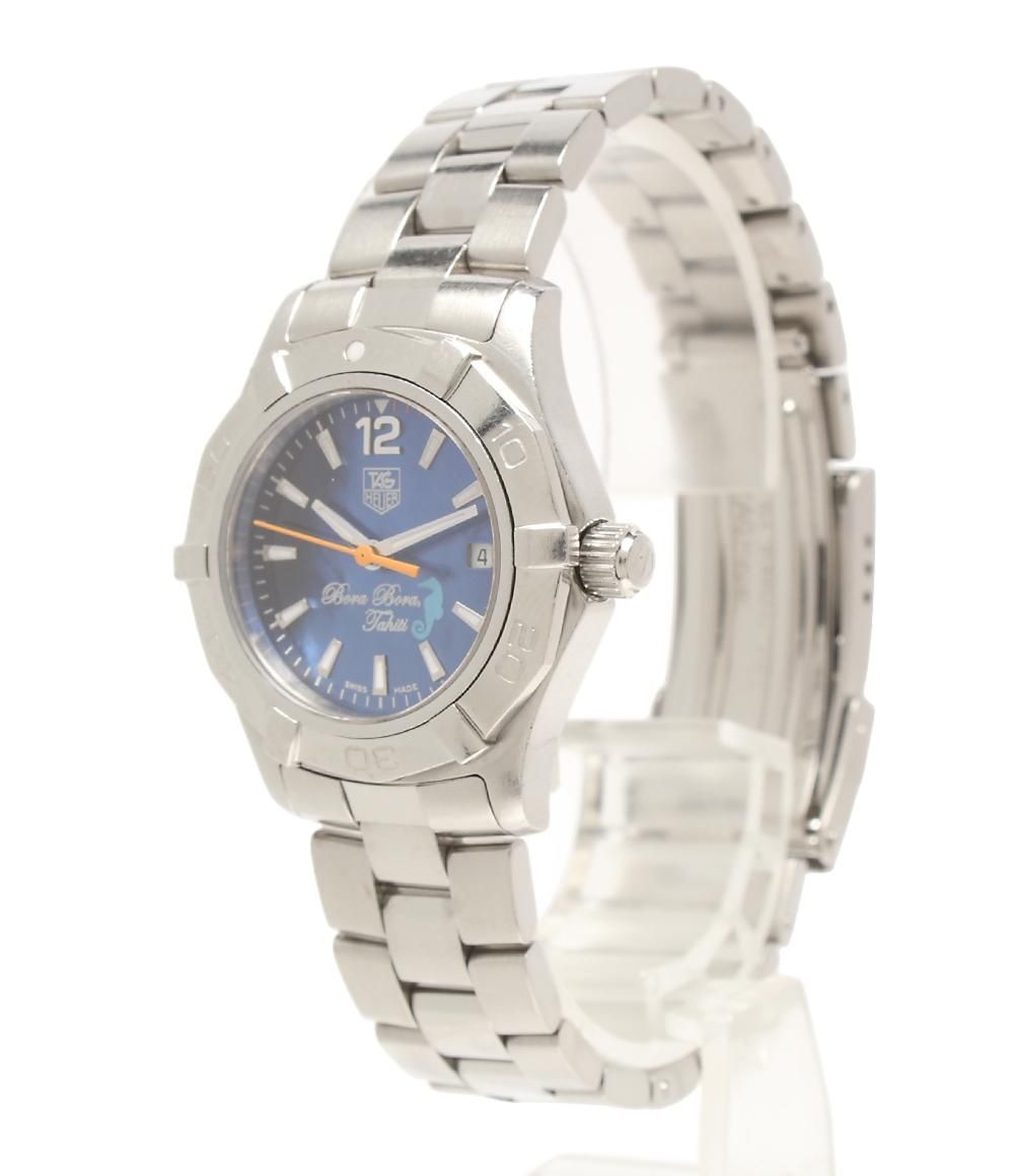タグホイヤー 腕時計 600本 モデル ボラボラ アクアレーサー WAF 141 N クオーツ ブルー レディース TAG HEUER
