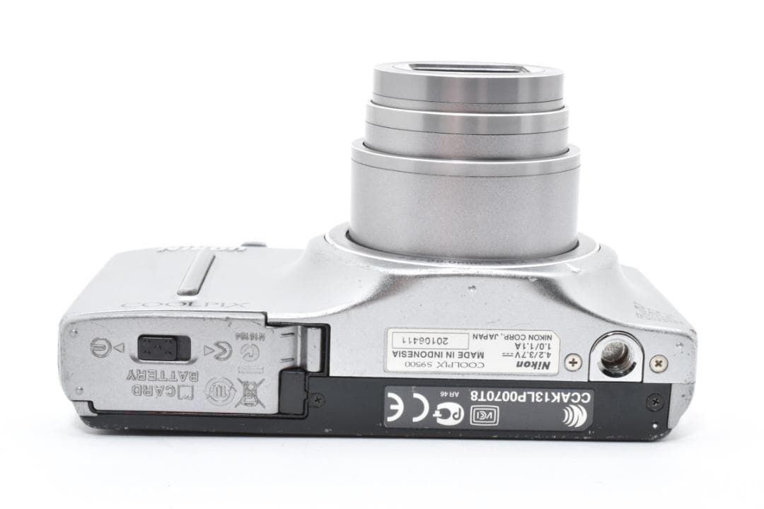 希少 Nikon COOLPIX S9500 シルバー デジタルカメラ Nikon COOLPIX ニコン クールピクス S9500 シルバー コンパクト