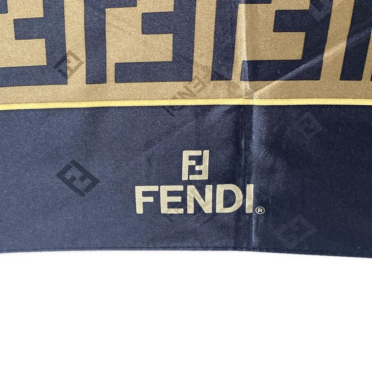 FENDI(フェンディ) 折りたたみ傘 - ライトブラウン×黒 ズッカ柄 - メルカリ