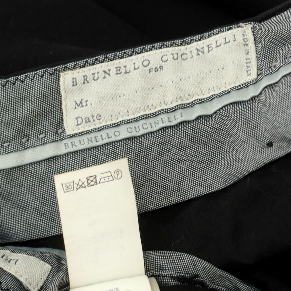 BRUNELLO CUCINELLI ブルネロクチネリ スラックス 46 BRUNELLO CUCINELLI - 【中古】ブルネロクチネリ Brunello Cucinelli