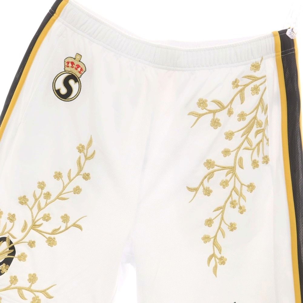 シュプリーム Supreme 秋冬 Floral Soccer Short ポリエステル ショートパンツ ホワイト サイズM メンズ