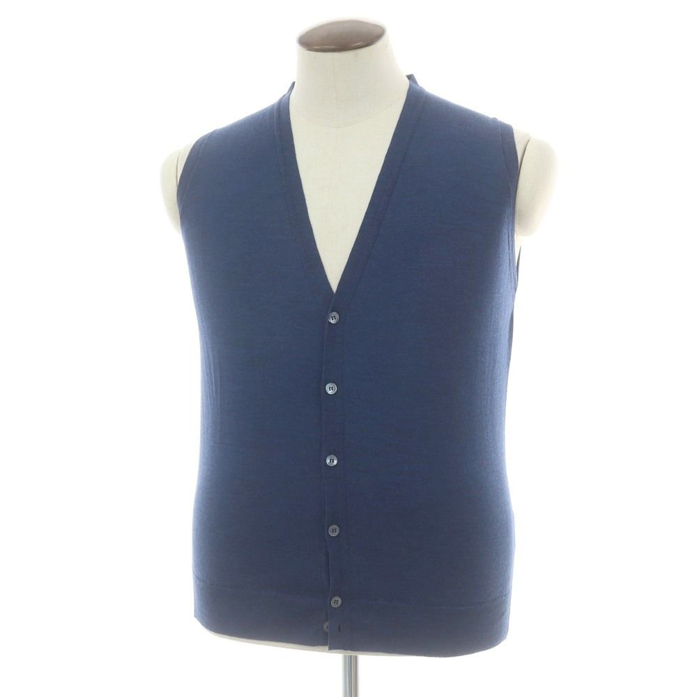 ジョンスメドレー JOHN SMEDLEY ハイゲージ ウール ニットベスト