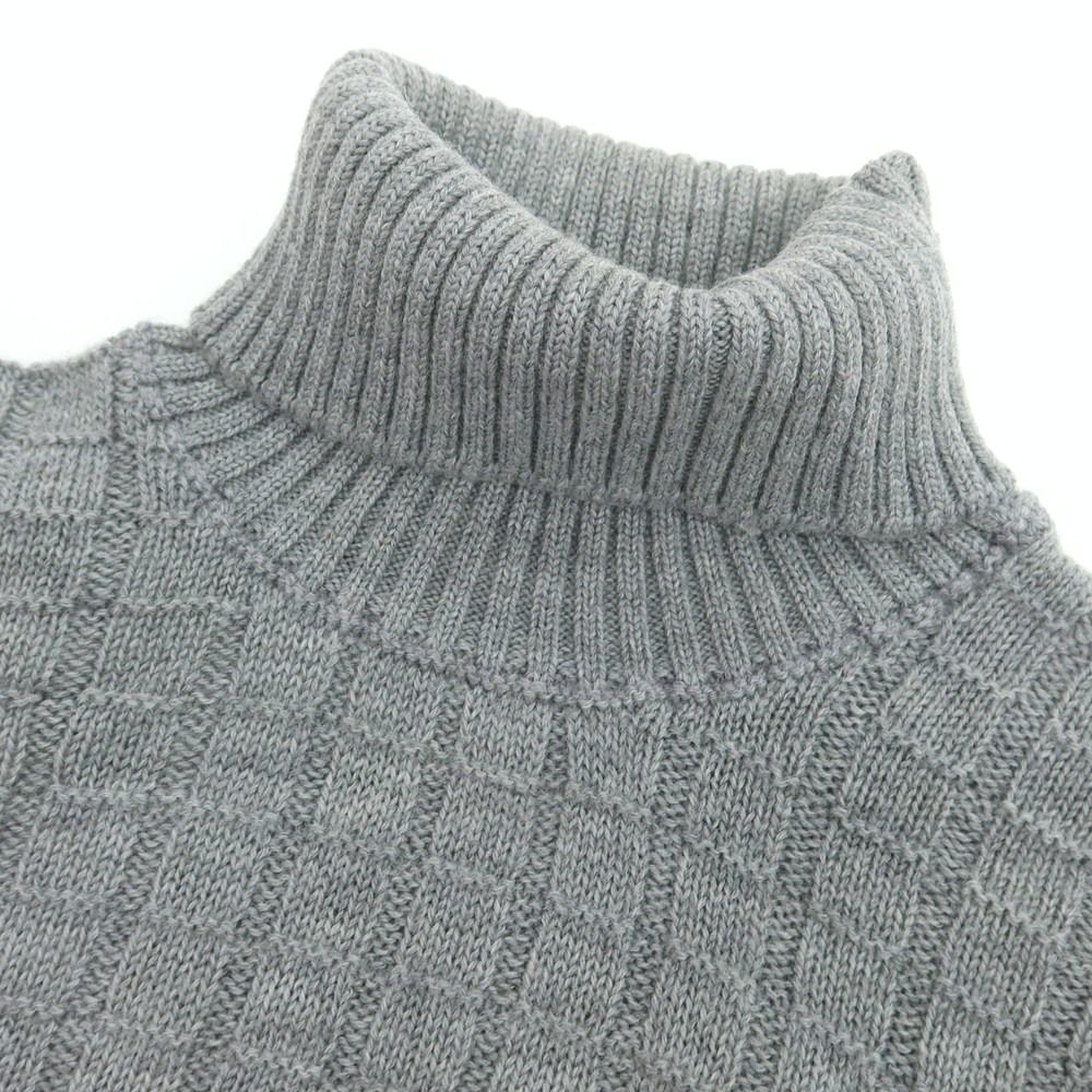 ドルモア DRUMOHR ウール タートルネック プルオーバーニット ライト