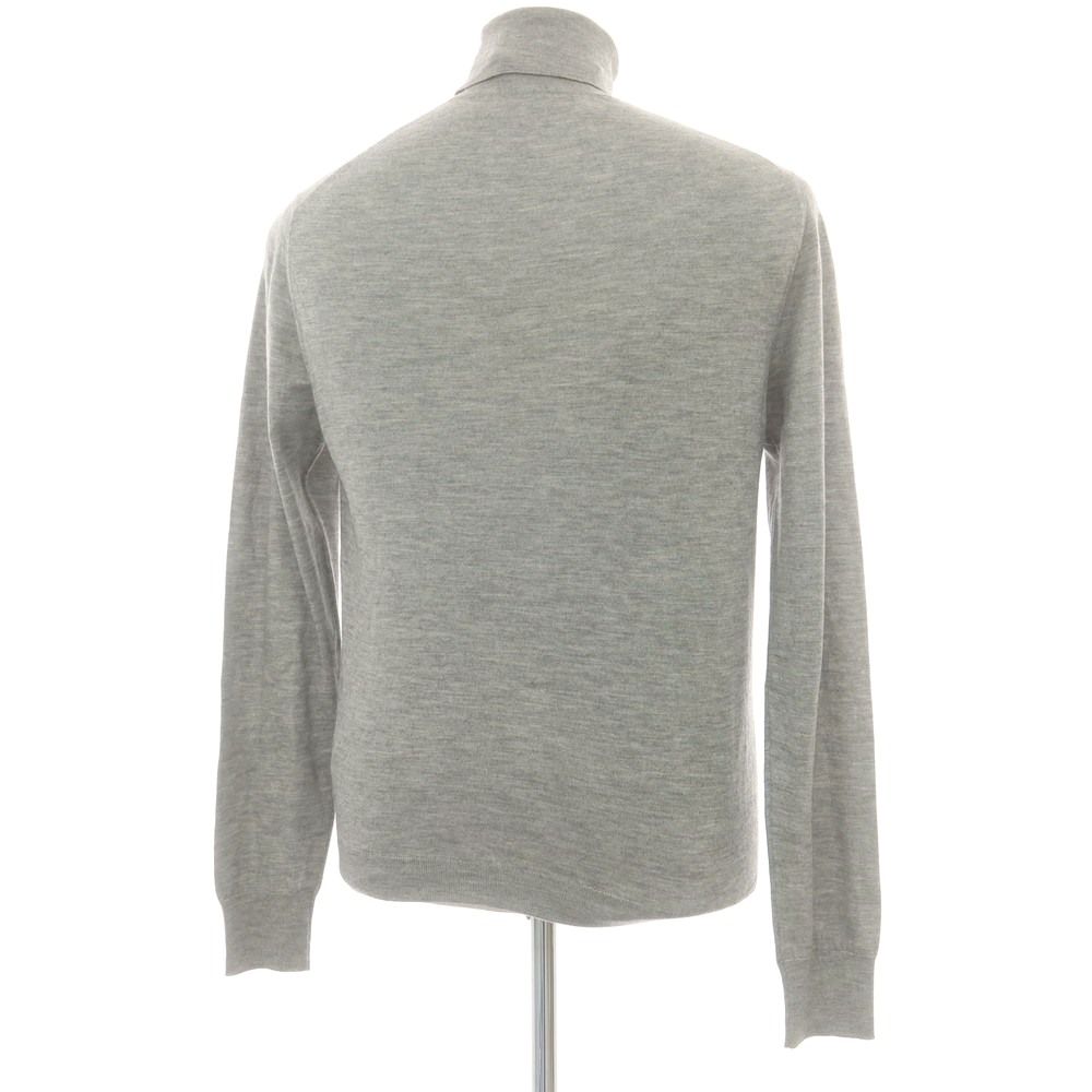 Cruciani クルチアーニ タートルネック ニット 50 グレー イタリア製 CRUCIANI（クルチアーニ） ニット タートルネック ハイゲージ 14ゲージ