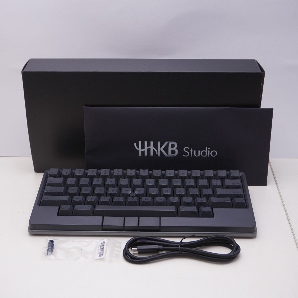 PFU ピーエフユー PC周辺機器 HHKB Studio 英語配列 墨 Happy Hacking Keyboard PD-ID 100 B