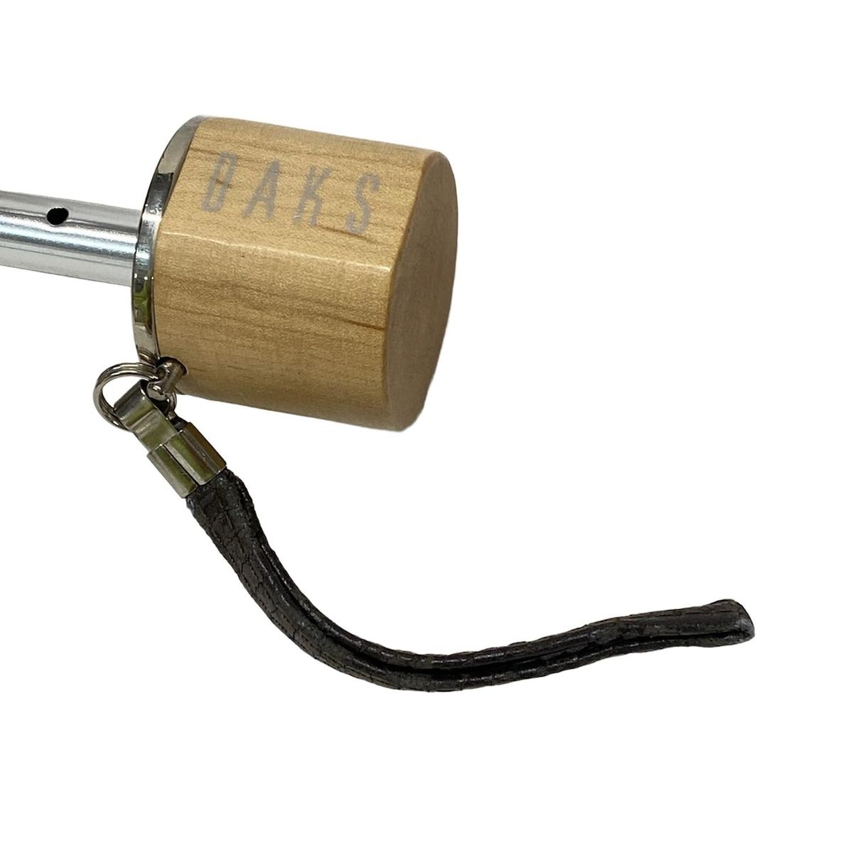  DAKS ダックス 折りたたみ傘 マスタード マルチ 花柄 晴雨兼用 折りたたみ傘