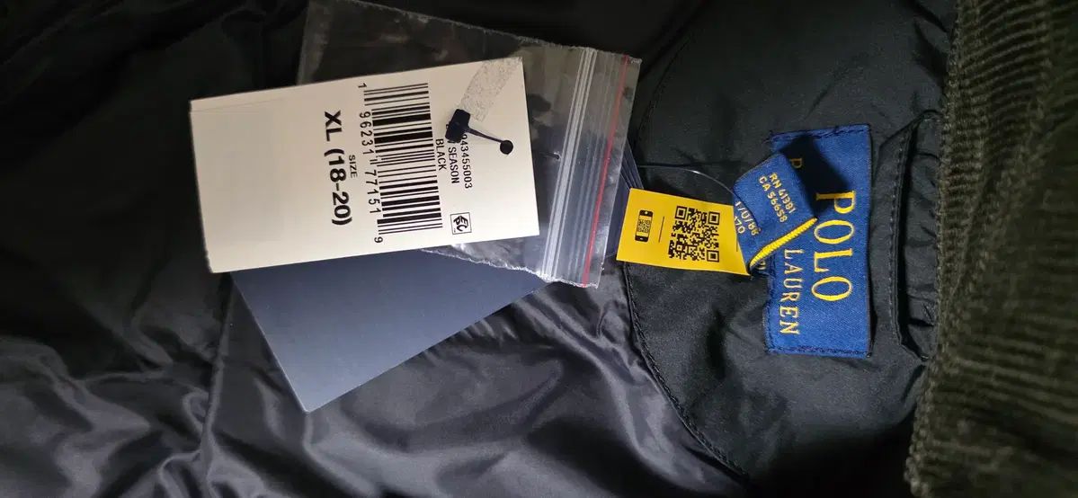 ポロ BOYS PLANET ボイプラ キルティング ジャケット XL ブラック アメリカ 店版