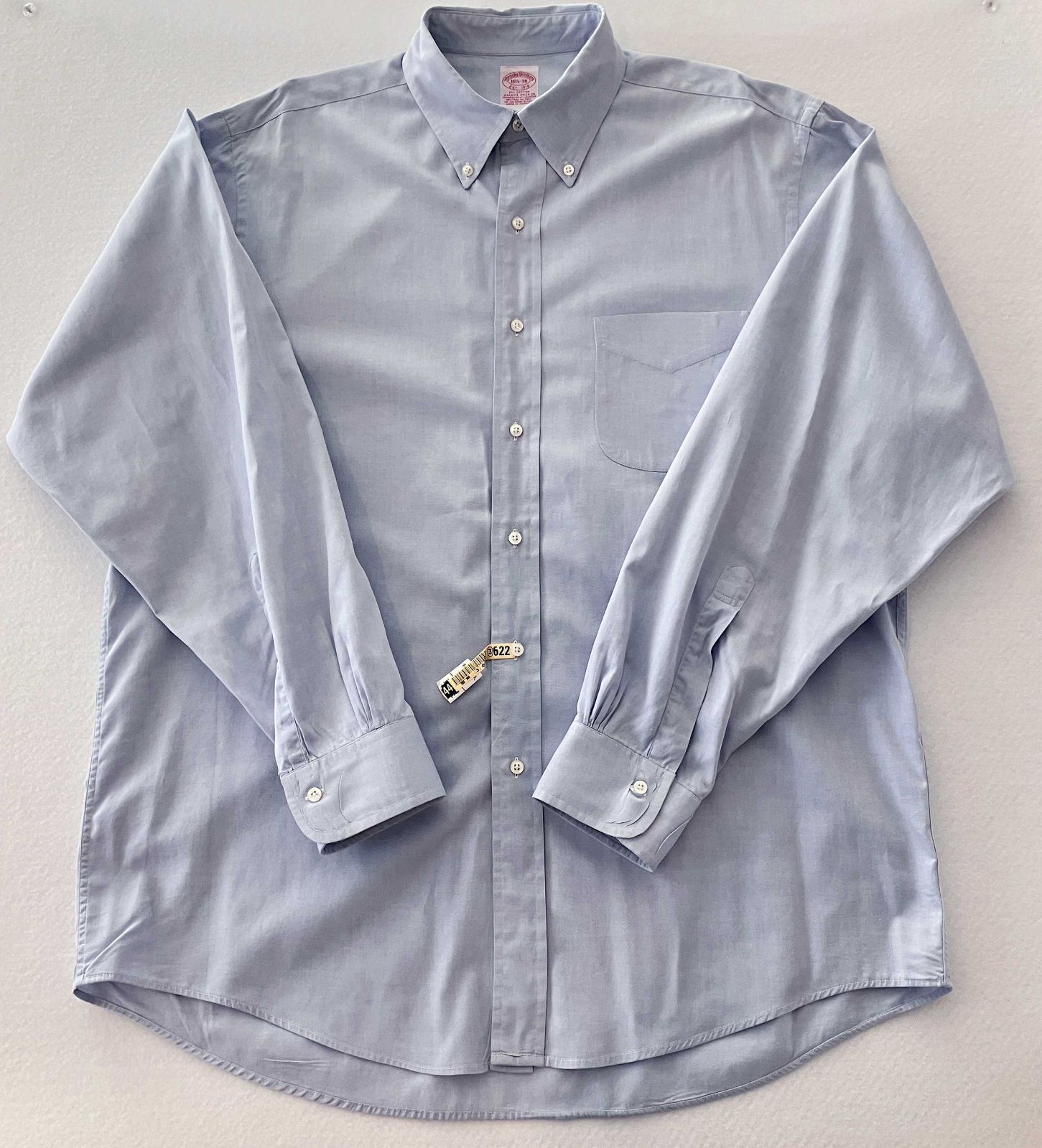 16 1/2-36】Brooks Brothers ポロカラーシャツ / 100% Cotton