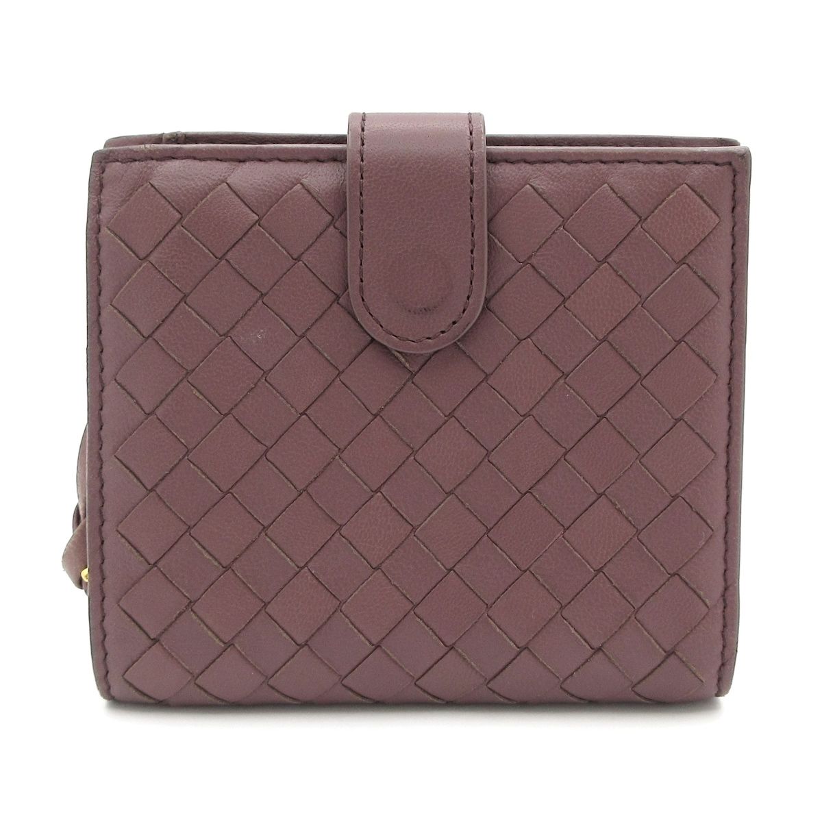 BOTTEGA VENeTA ダークブラウン レザー ビジネスバッグ レザー ダーク 