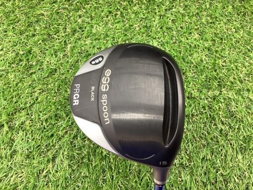 中古】 プロギア egg spoon BLACK 15° フェアウェイウッド FW 純正特注