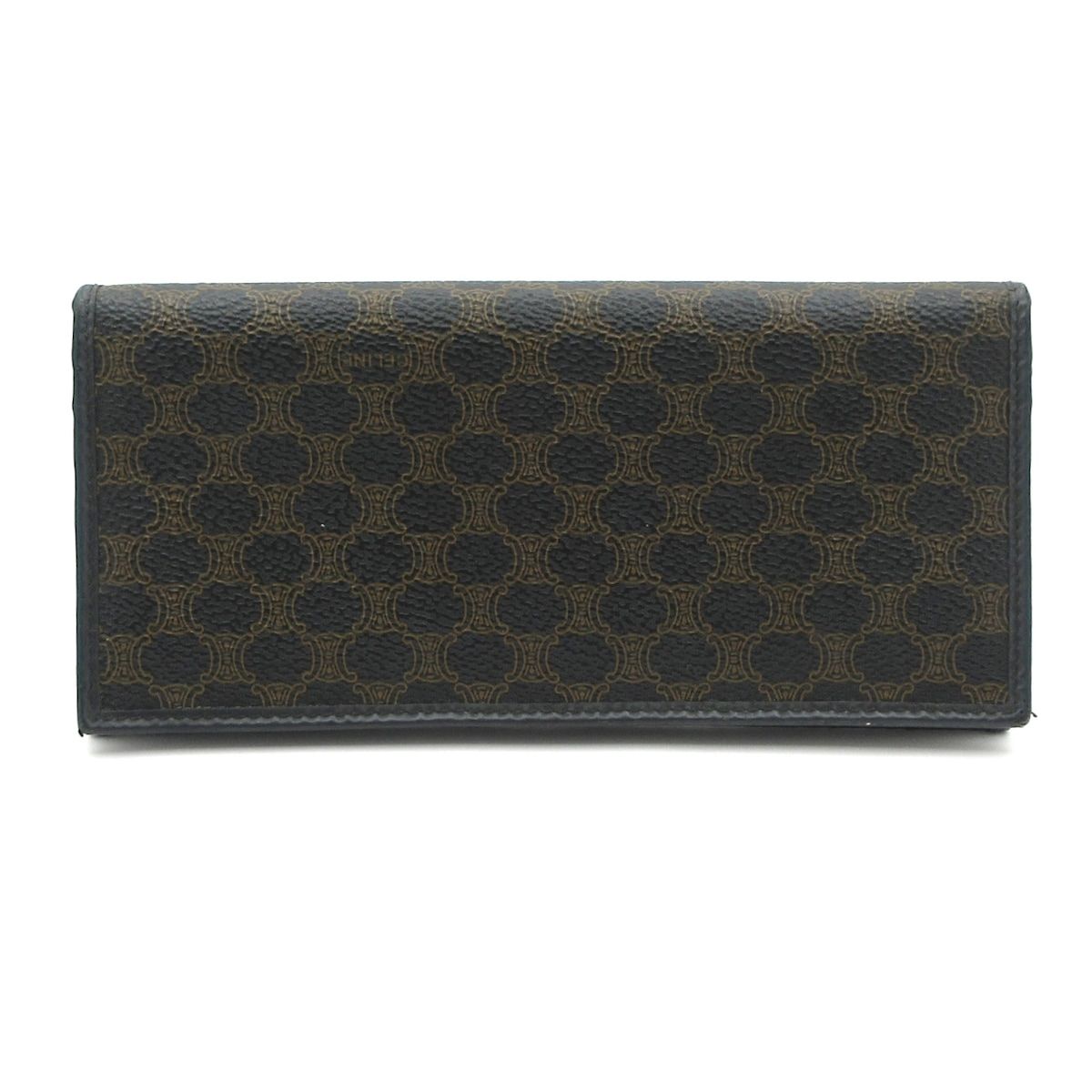 CELINE(セリーヌ) 長財布 - 黒×ダークブラウン 【公式通販】